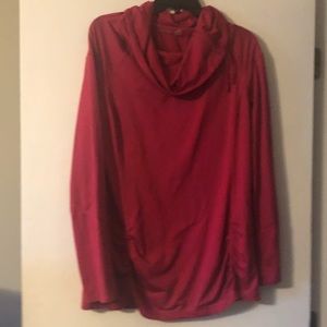 Zella xl long sleeve pullover top